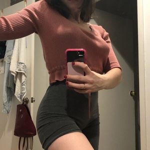 For love and lemons knit crop sweater!